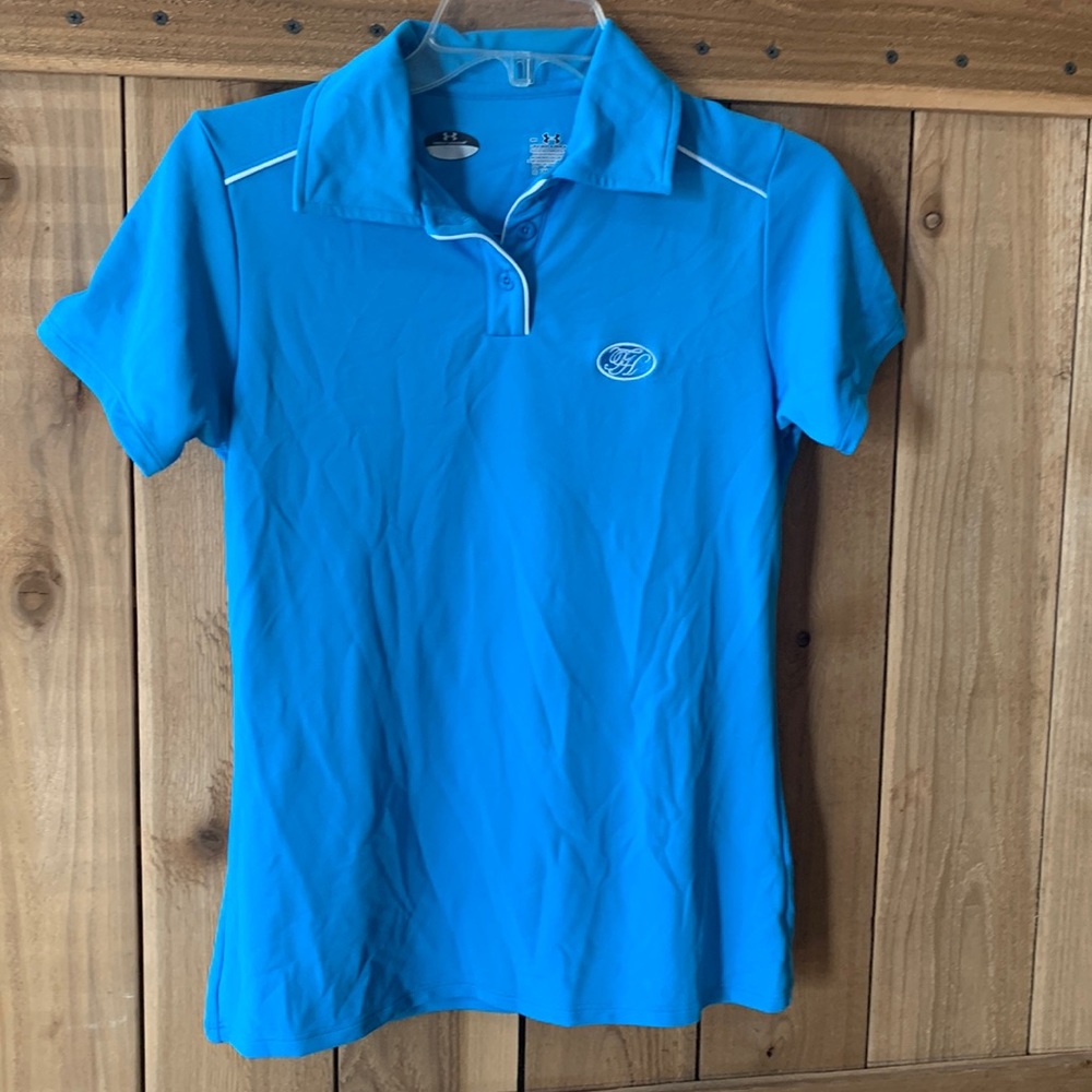 Woman’s Blue Poli By Under Armour Size Small